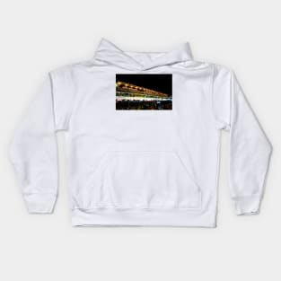 Motor Racing At Night Le Mans 2019 Kids Hoodie